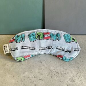Minecraft Creeper Boom Kids Sleep Mask - Multicolor